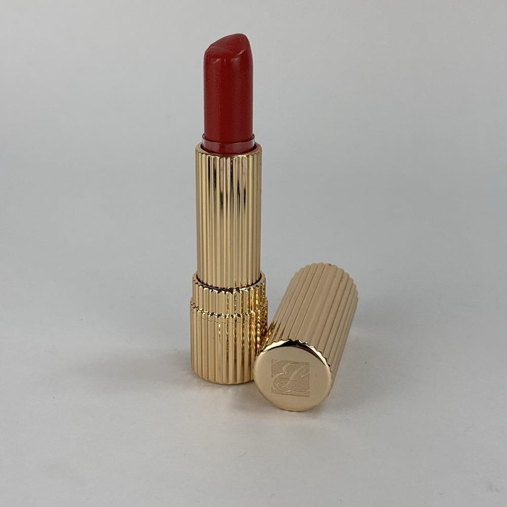Estée Lauder Rich And Rosy All-Day Lipstick Gold Case New READ Vintage